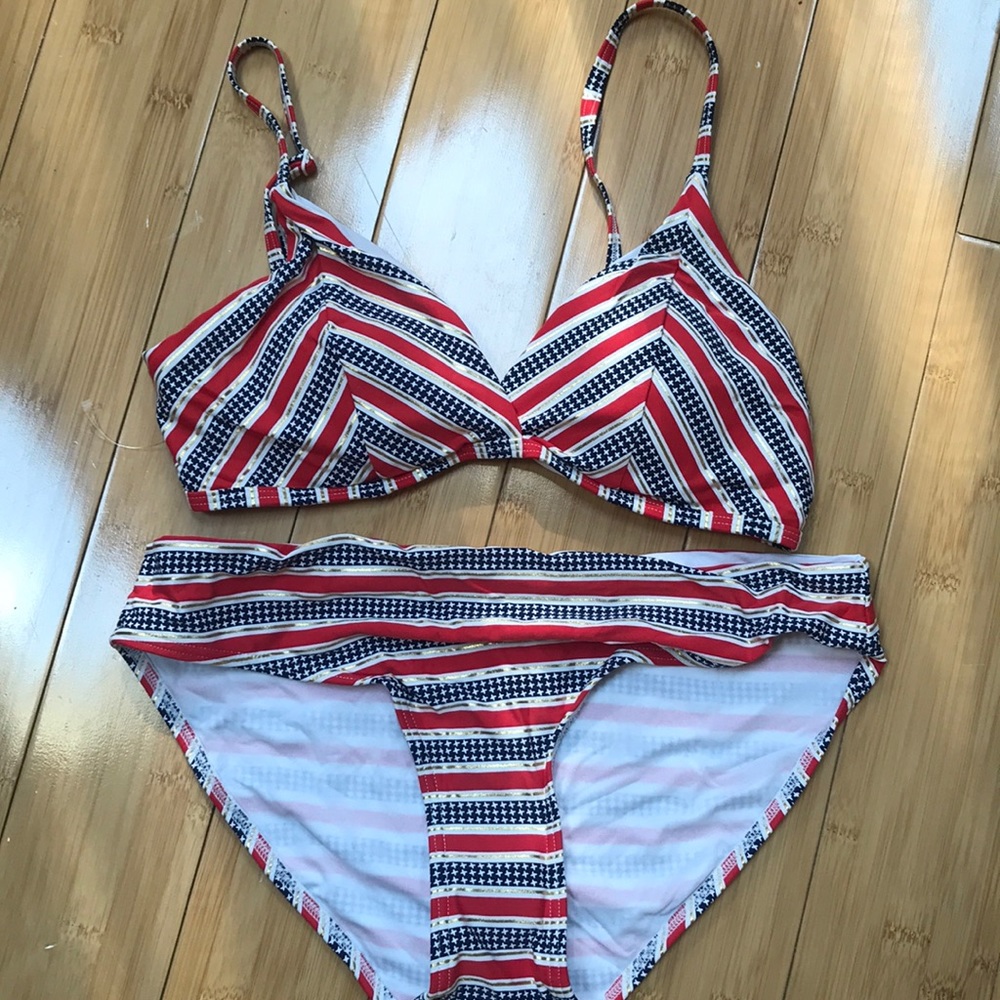 NWT Red White & Blue Bikini